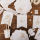 GUIRLANDE "BÉBÉ" PAPIER BLANC