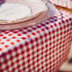 CHEMIN DE TABLE  VICHY RETRO