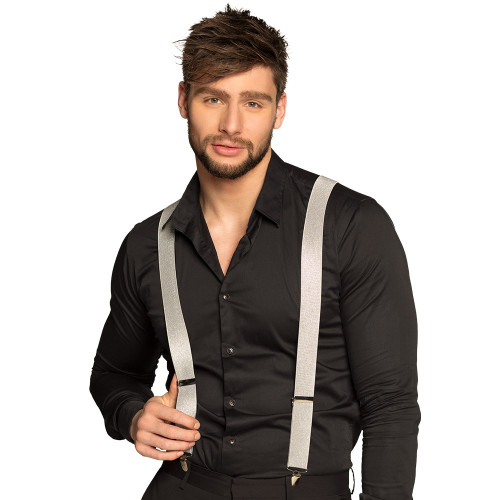 BRETELLES BASIC ARGENT