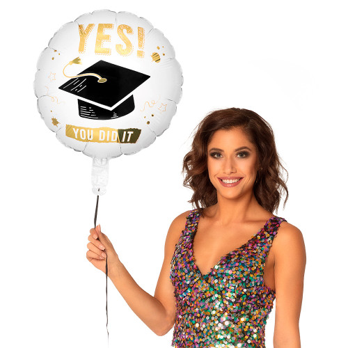 BALLON ALU YES YOU DID IT
