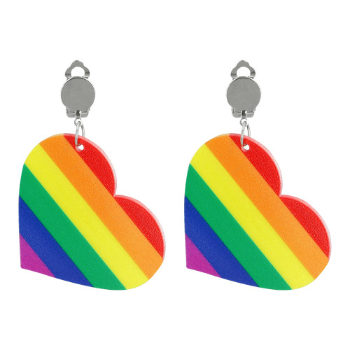 PAIRE PENDANTS D'OREILLE PRIDE