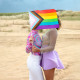 DRAPEAU À LA MAIN POLYESTER PRIDE
