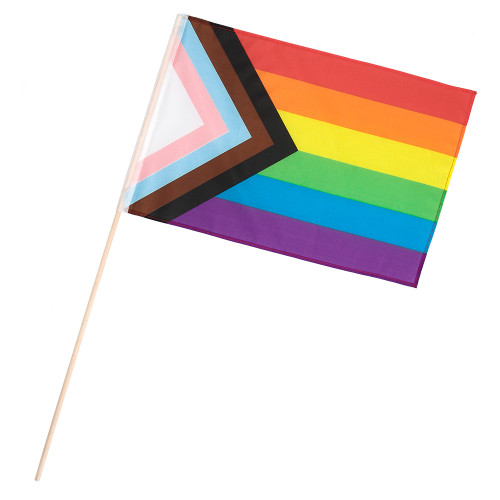 DRAPEAU À LA MAIN POLYESTER PRIDE