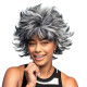 PERRUQUE WILD WANDA NOIR / BLANC