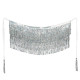 FOULARD HANCHE FESTIVAL ARGENT