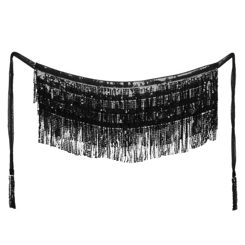 FOULARD HANCHE FESTIVAL NOIR