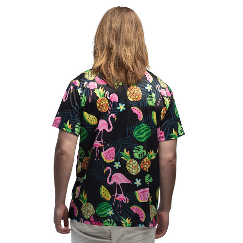 CHEMISE SWINGING FLAMINGO (XL)