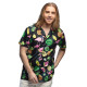 CHEMISE SWINGING FLAMINGO (XL)