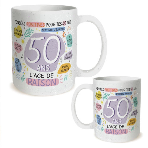 MUG FEMININ 50 ANS