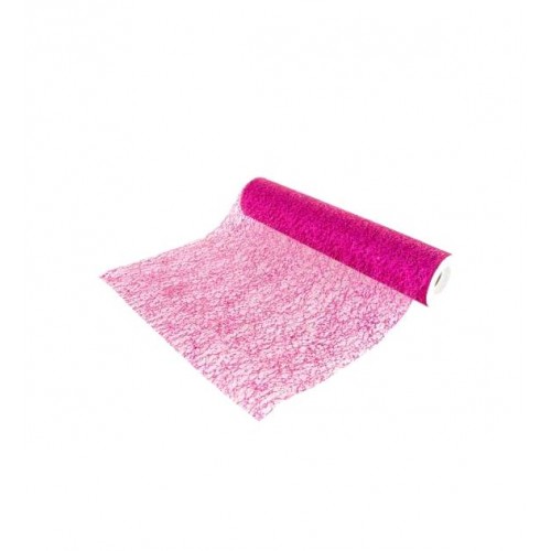 C.TABLE GLITTER FUSHIA 36CMX5M