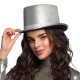 CHAPEAU GLITS ARGENT