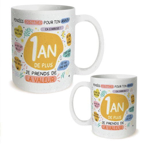 MUG FEMININ ANNIVERSAIRE