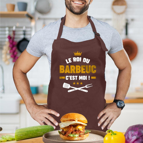 TABLIER &quot;ROI DU BARBECUE&quot;