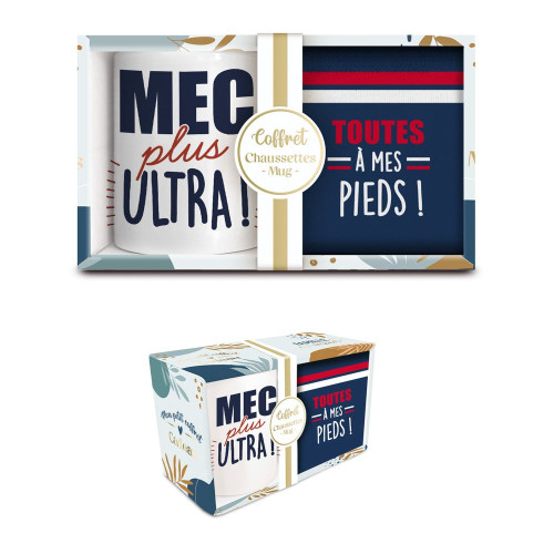MUG + CHAUSSETTES MEC PLUS ULTRA
