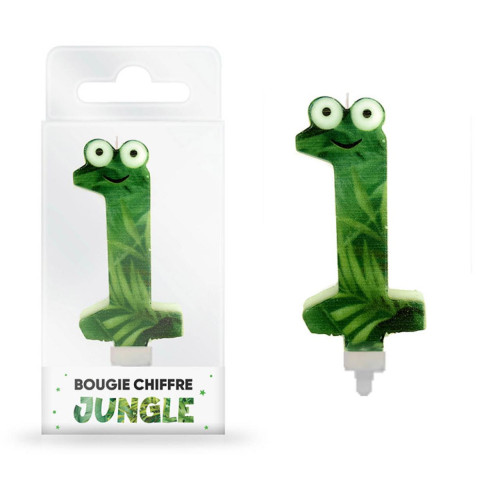 BOUGIE JUNGLE CHIFFRE 1