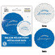 BALLON HELIUM JOYEUX ANNIV BLEU