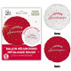 BALLON HELIUM JOYEUX ANNIV ROUGE