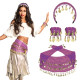 SET BELLY DANCE POURPRE