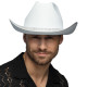 CHAPEAU COWBOY DAISY BLANC