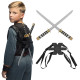 SET 2 ÉPÉES NINJA AVEC ÉTUI