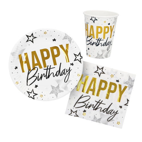 SET DE TABLE 'HAPPY BIRTHDAY'