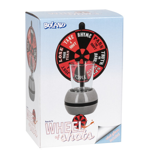 JEU À BOIRE WHEEL OF SHOTS