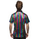 CHEMISE DISCO ARC EN CIEL L