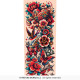 MANCHE DE TATOUAGE MULTICOLORE