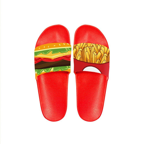 CLAQUETTES DUO BURGER/FRITE