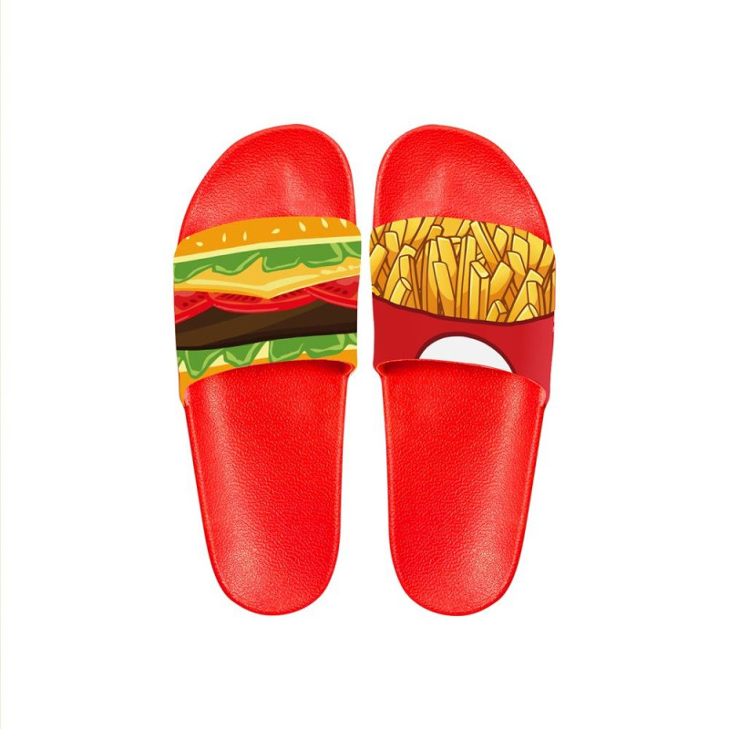 CLAQUETTES DUO BURGER/FRITE