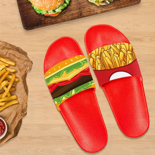 CLAQUETTES DUO BURGER/FRITE