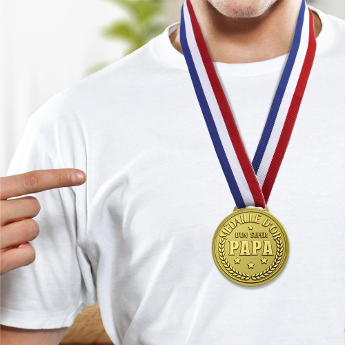 MEDAILLE D&#039;OR SUPER PAPA