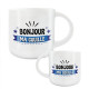 GRAND MUG BONJOUR MA COUILLE