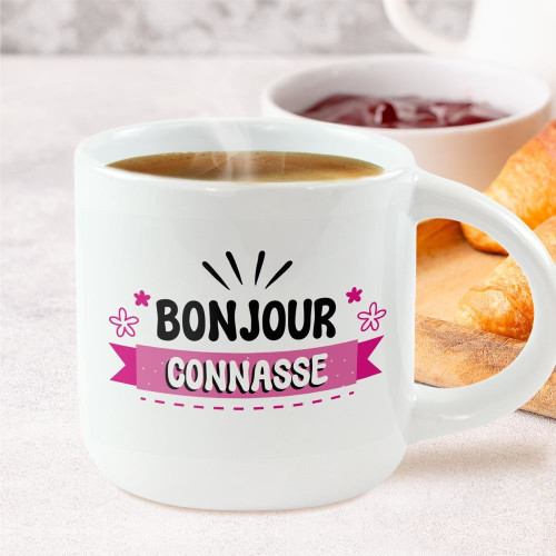 GRAND MUG BONJOUR CONASSE