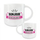 GRAND MUG BONJOUR CONASSE