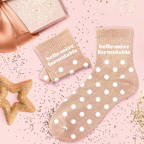CHAUSSETTES PAILLETTES BELLE MERE
