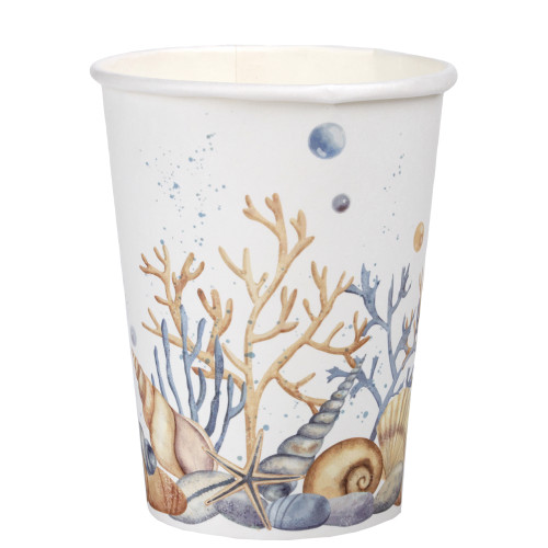 10 GOBELETS COQUILLAGE