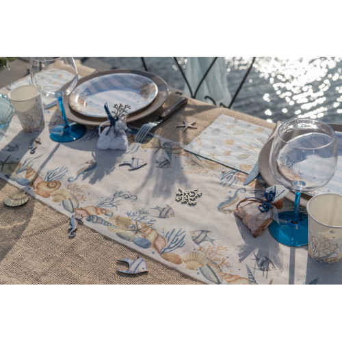 CH.TABLE COQUILLAGE 3 METRES