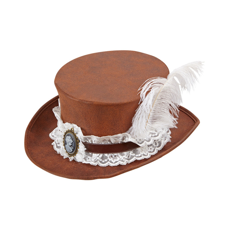 CHAPEAU HAUT DE FORME STEAMPUNK