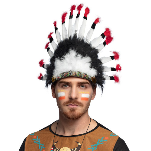 COIFFE INDIEN MOHAWK