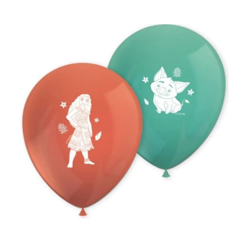 8 BALLONS VAIANA