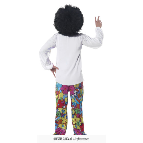 COSTUME HIPPIE RAINBOW S