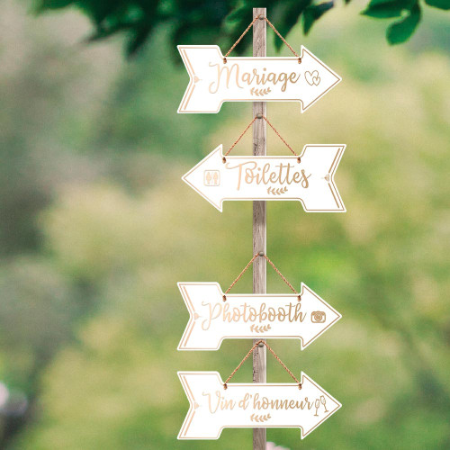 PACK FLECHES DIRECTION MARIAGE