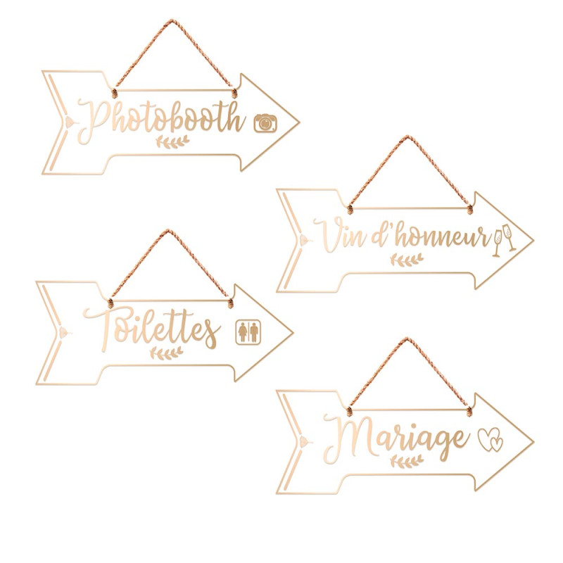 PACK FLECHES DIRECTION MARIAGE