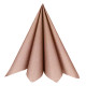 20 SERVIETTES RAINBOW ROSE GOLD