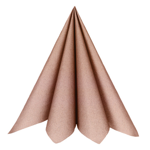 20 SERVIETTES RAINBOW ROSE GOLD