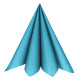 20 SERVIETTES RAINBOW AQUA