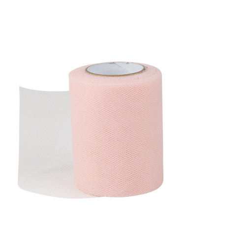 TULLE 8CM/20M ROSE