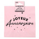 24 SERVIETTES JOY.ANNIV ROSE