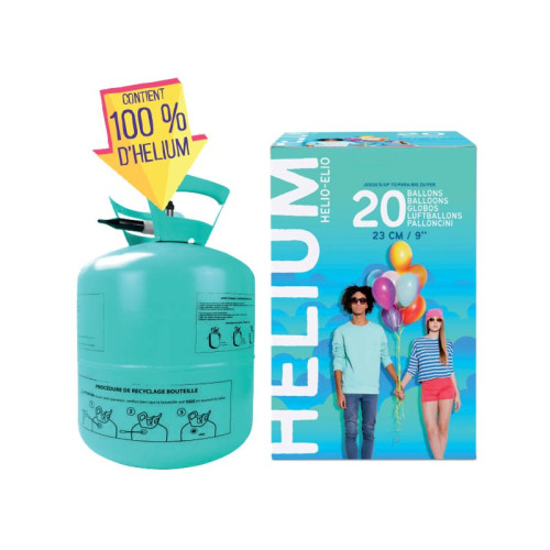 BOUTEILLE HELIUM JETABLE 20 BALLONS